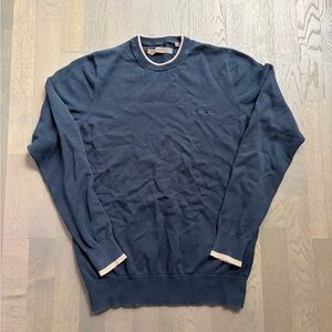 Ben Sherman vintage navy blue cotton sweater